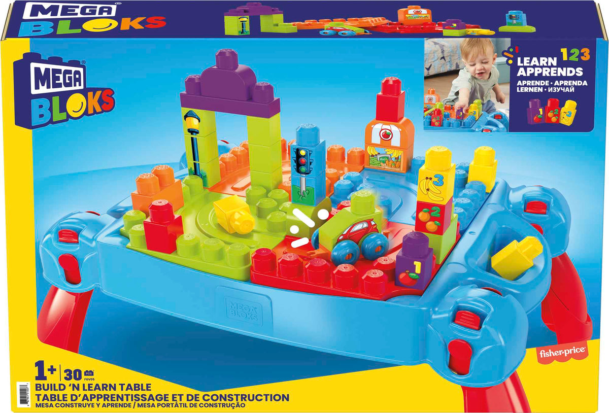 MEGA BLOKS Build 'n Learn Table