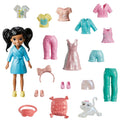 Polly Pocket Set de Juego Paquete de Modas Fiesta de Pijama Elemento Sorpresa