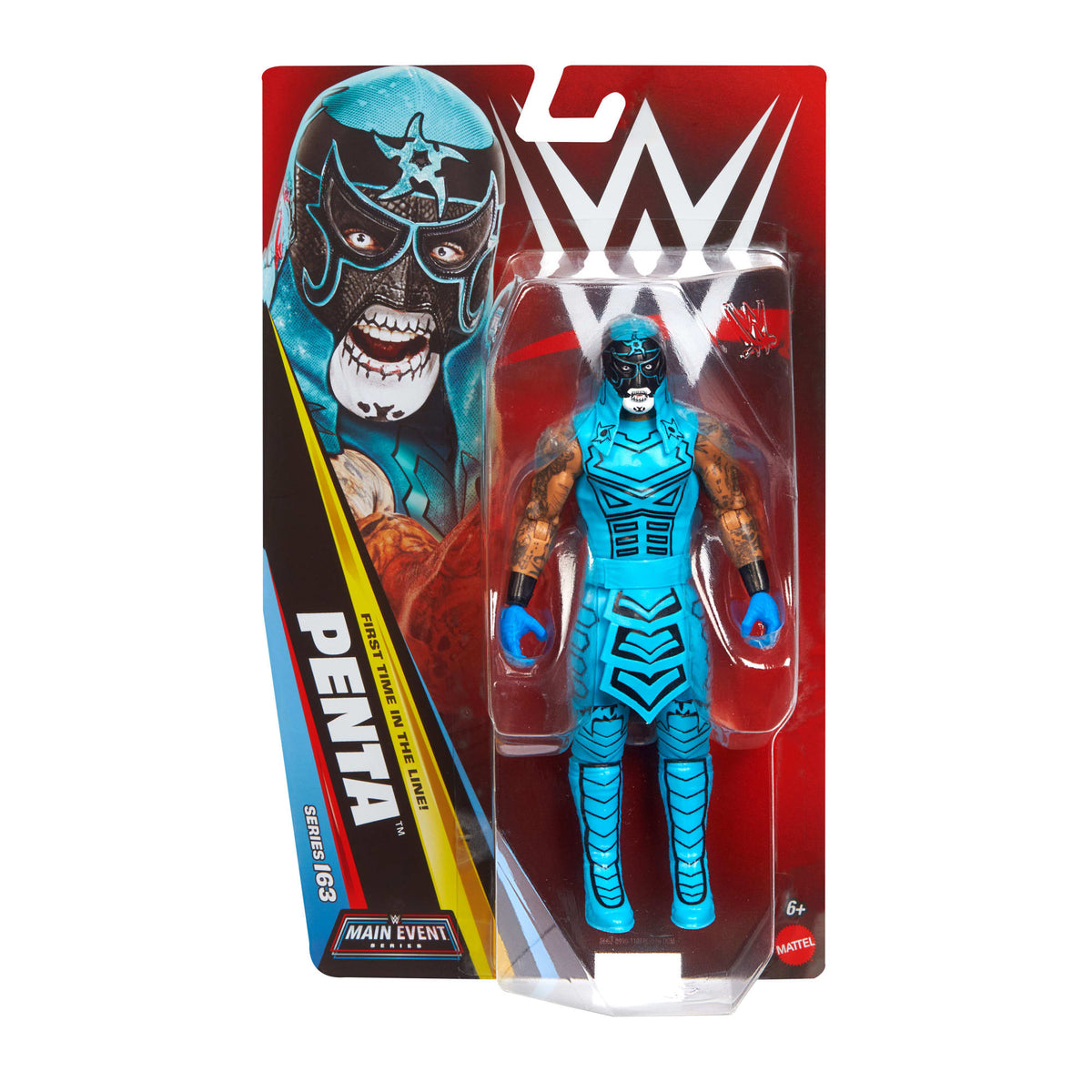 WWE Penta Action Figure, Main Event Series #163, 6-Inch Collectible With Articulation