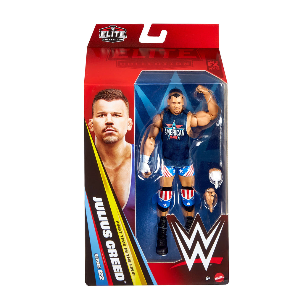 Wwe Figurine Articulée Élite Julius Creed