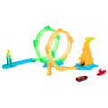 Hot Wheels Coffret duel Neon Speeders-Avec Voiture Miniature