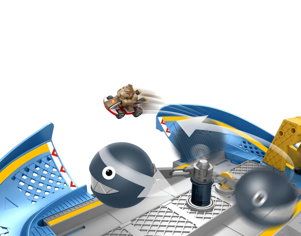 Hot Wheels Mario Kart Pista de Brinquedo Chain Chomp