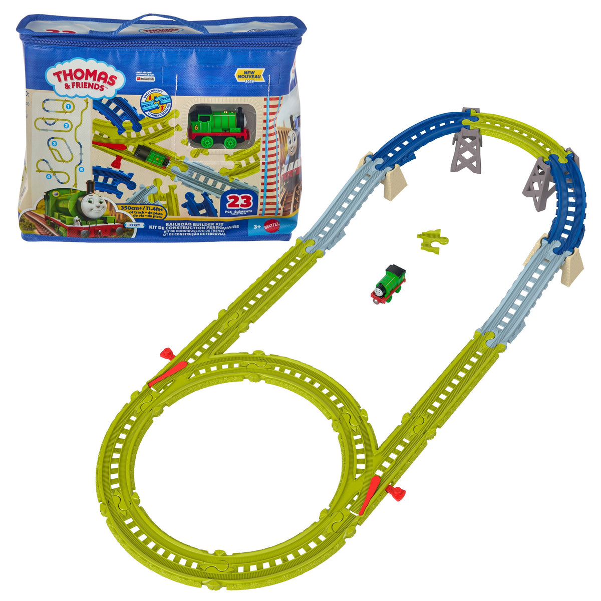 Fisher-Price Kit de Construction Ferroviaire Thomas et ses Amis
