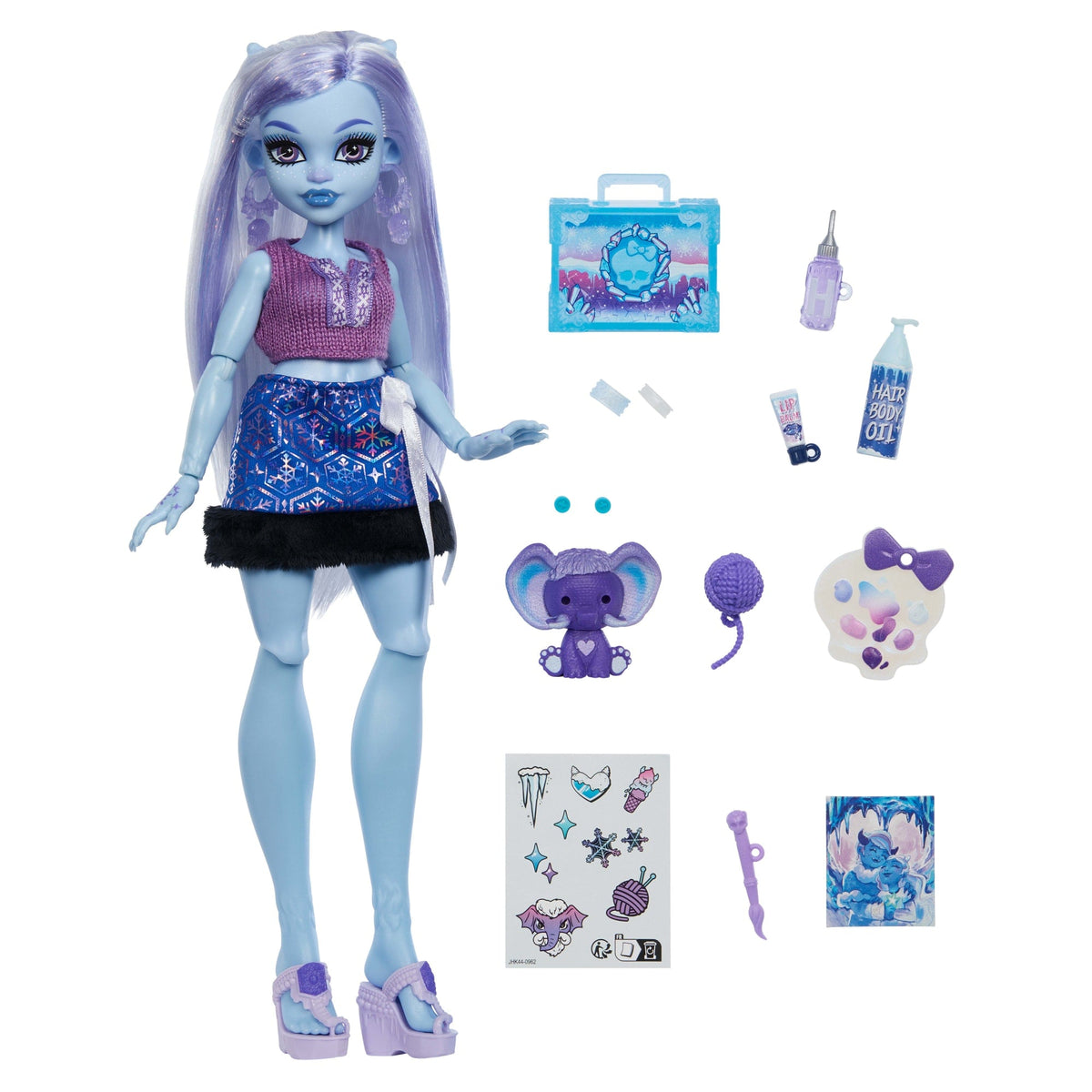 Monster High Muñeca Self-Scare Secrets Abbey
