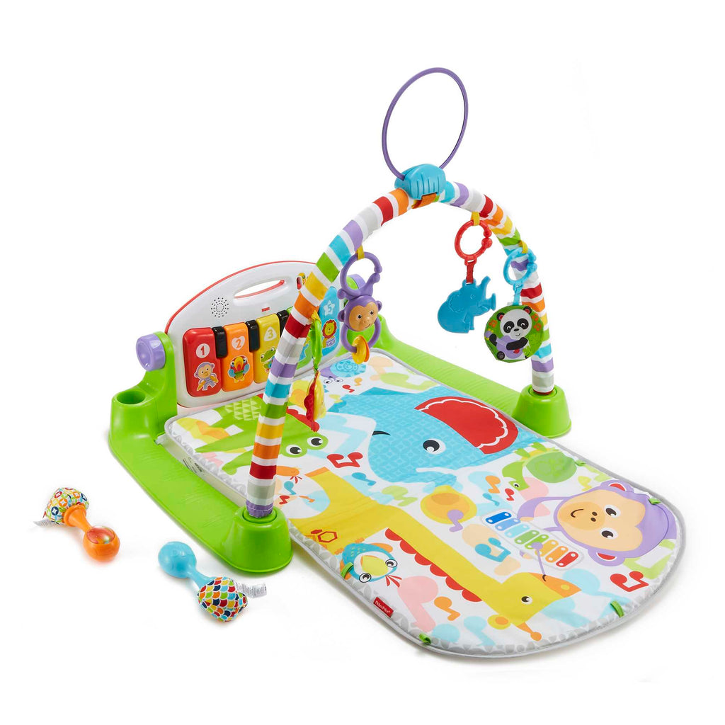 Fisher-Price Deluxe Kick & Play Piano Gym & Maracas