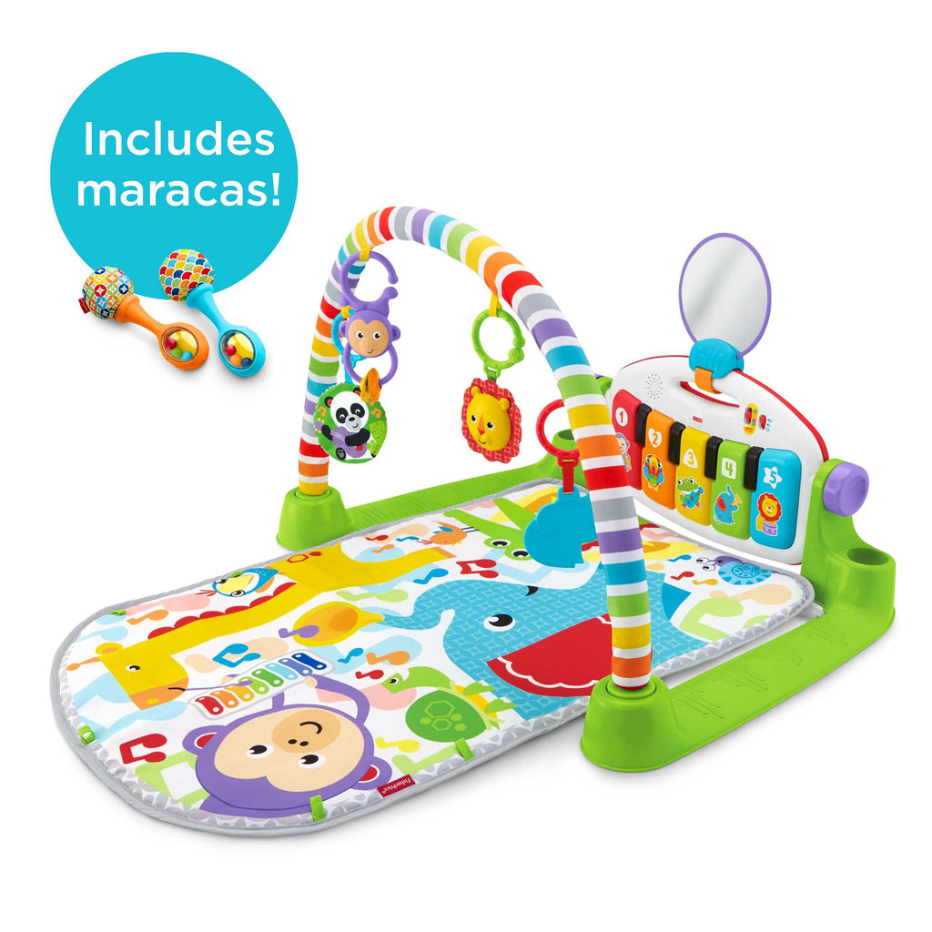 Fisher-Price Deluxe Kick & Play Piano Gym & Maracas
