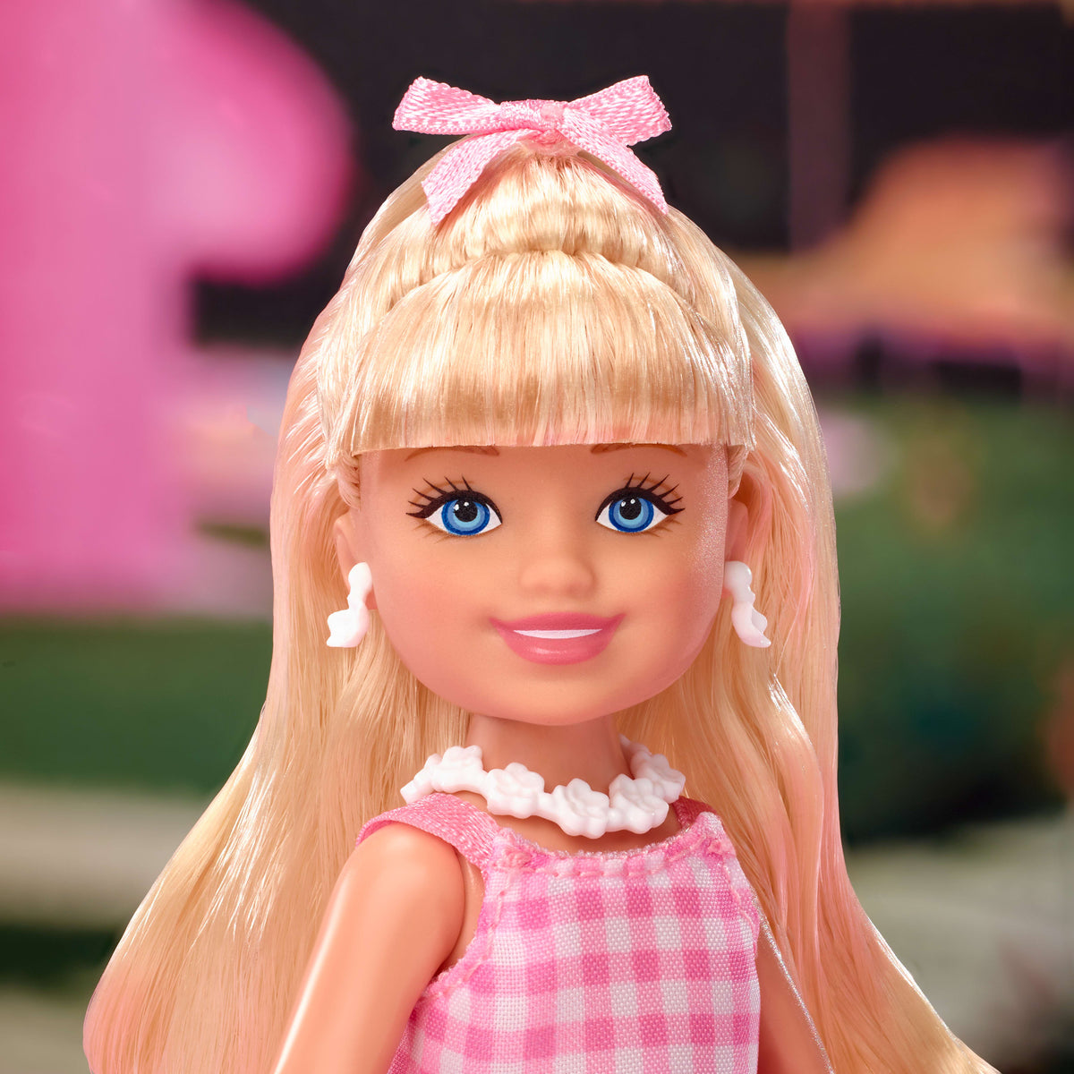 Barbie The Movie Chelsea Collectible 4-Pack Dolls, Includes Barbie, Ken, President Barbie, & Gloria Characters