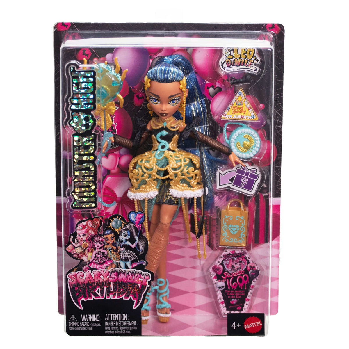 Monster High Boneca Aniversário Draculaura 1600 Cleo
