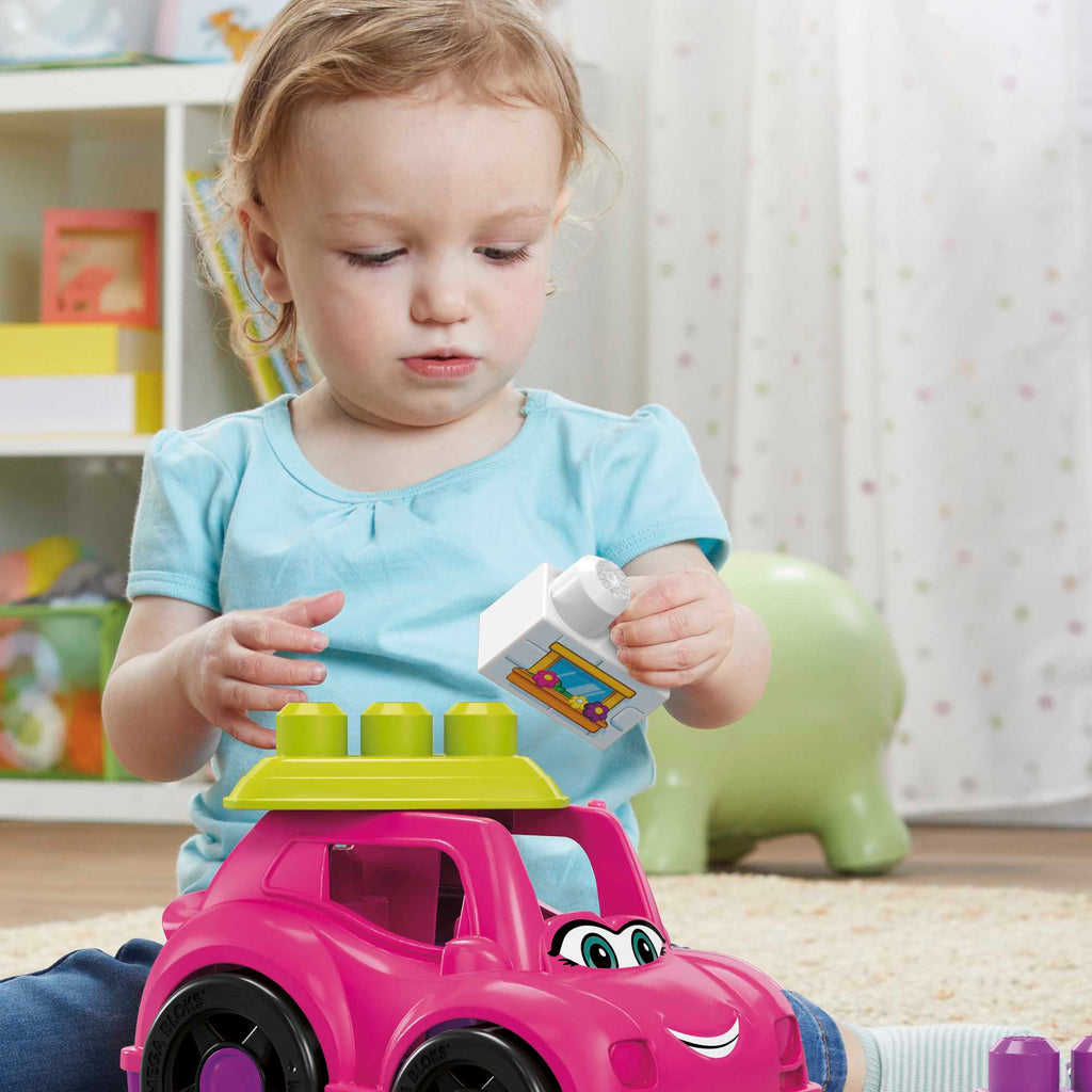 Mega Bloks Juguete de Construcción Pequeño Vehículo Convertible de Catie