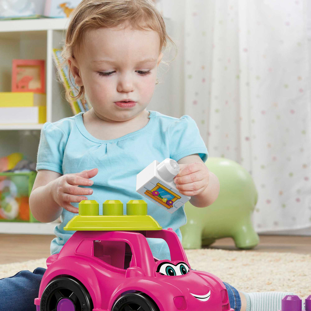 Mega Bloks Juguete de Construcción Pequeño Vehículo Convertible de Catie