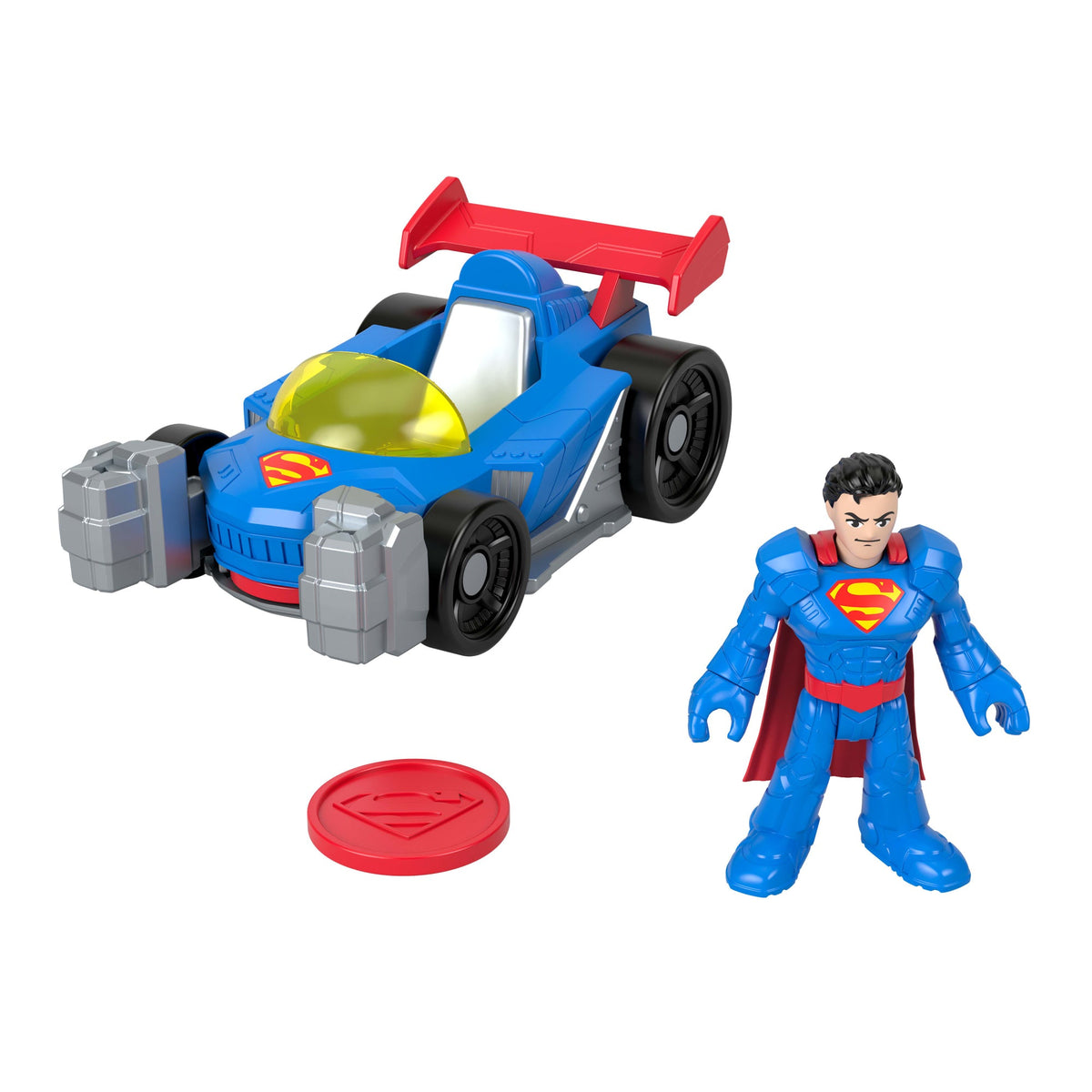 Imaginext DC Super Friends Set de Juego Superman y Vehículo