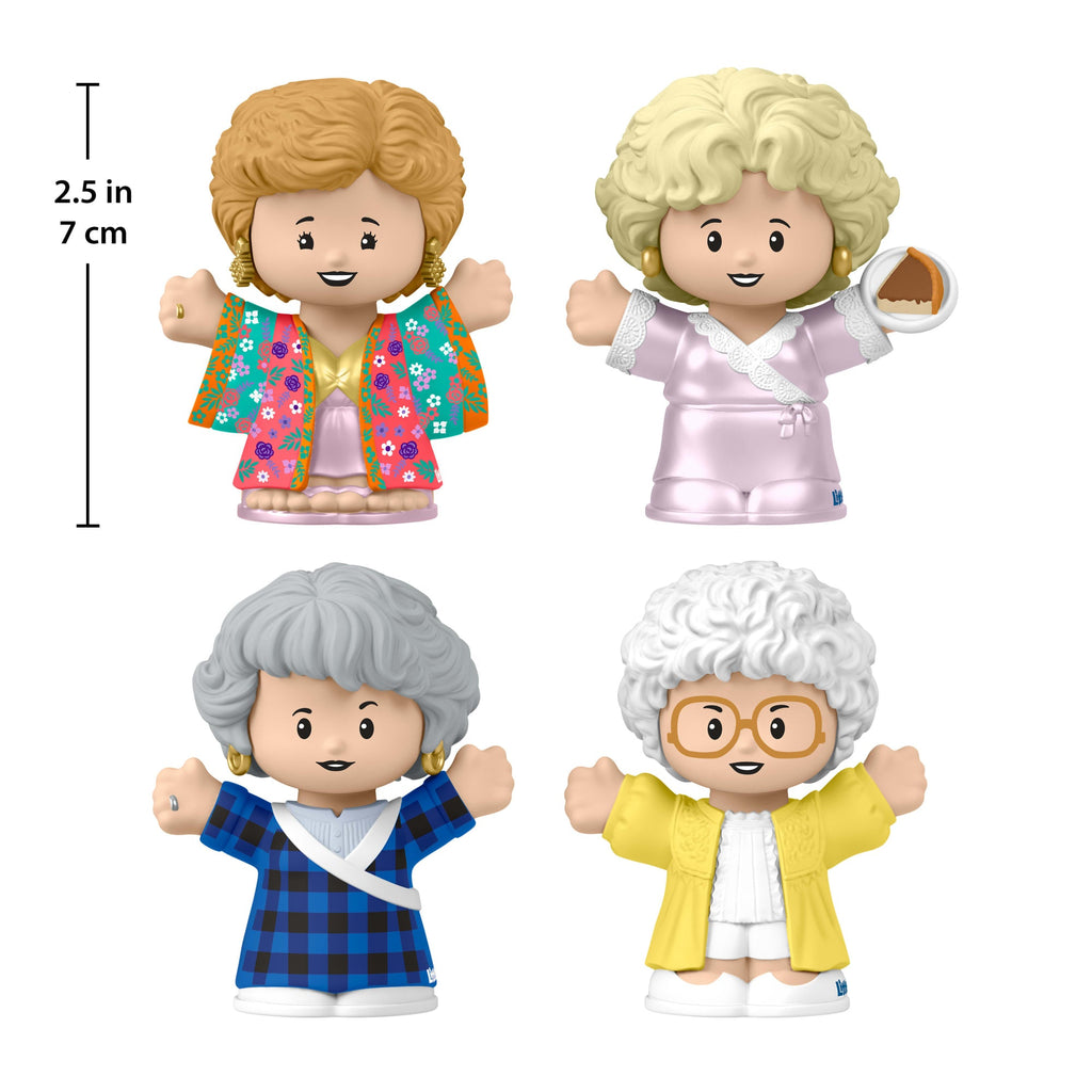 Little People Collector The Golden Girls Late Night Cheesecake, 40th Anniversary Set For Adults & Fans