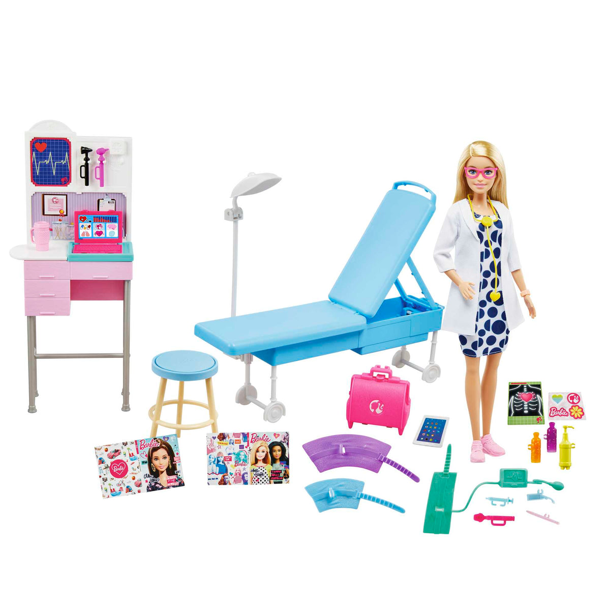 Barbie  Medical Doctor Doll And Playset