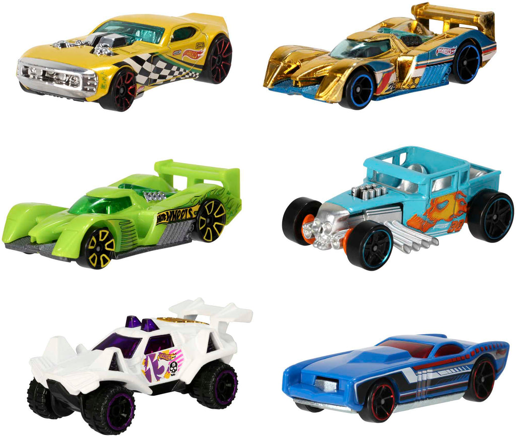 Hot Wheels Super Rigs, 1:64 Scale Toy Car And Matching Transporter, 2 Vehicles