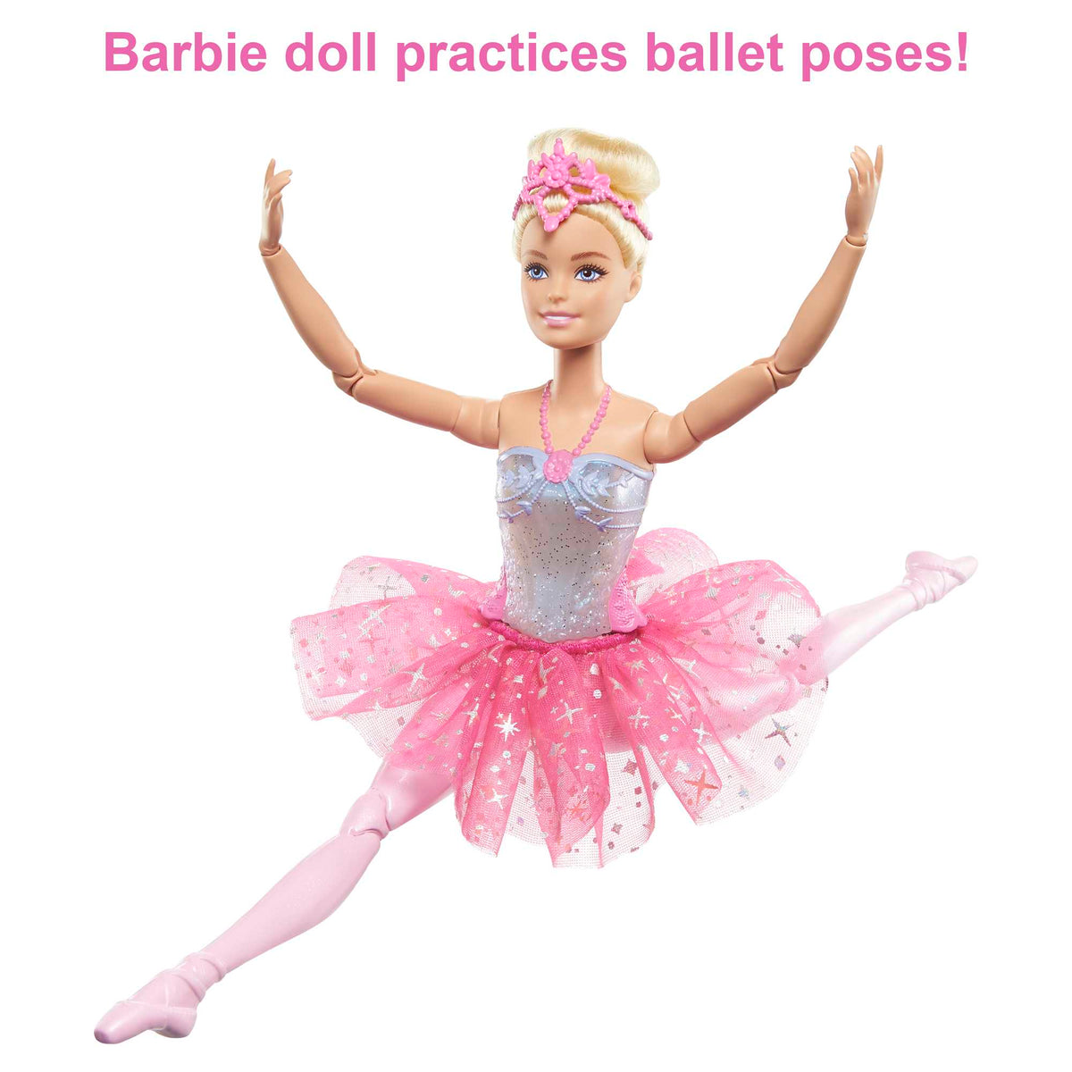 Barbie Doll | Blonde Ballerina Doll | Magical Light-Up Feature