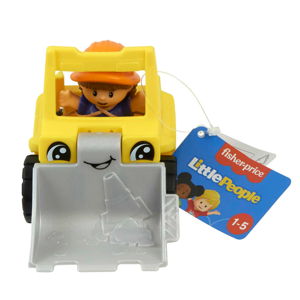 Fisher-Price  Little People  Bulldozer et Figurine, 2Éléments