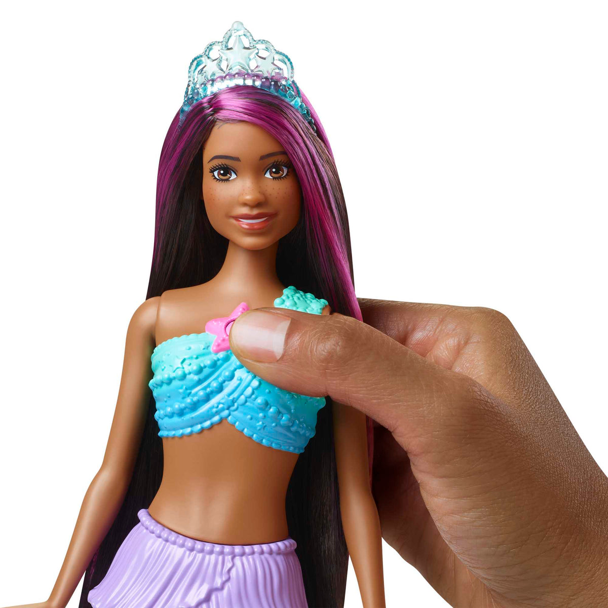 Barbie Poupée Barbie Dreamtopia Sirène Lumières Scintillantes