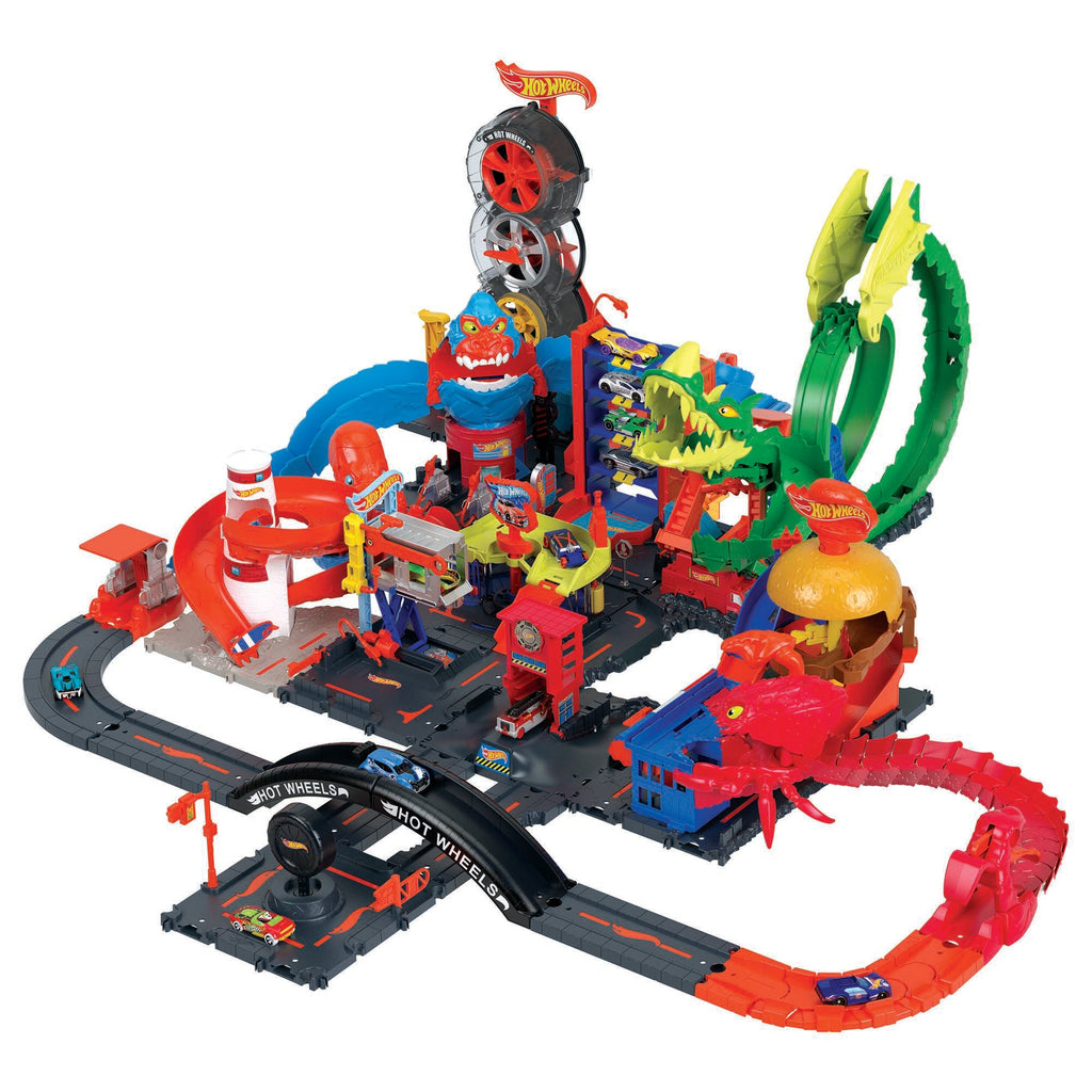 Hot Wheels City Pista de Brinquedo Pistas surpresa Némesis
