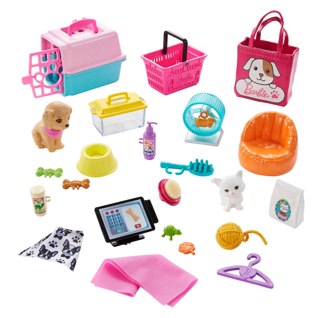 Barbie Doll And Pet Boutique Playset - Blonde