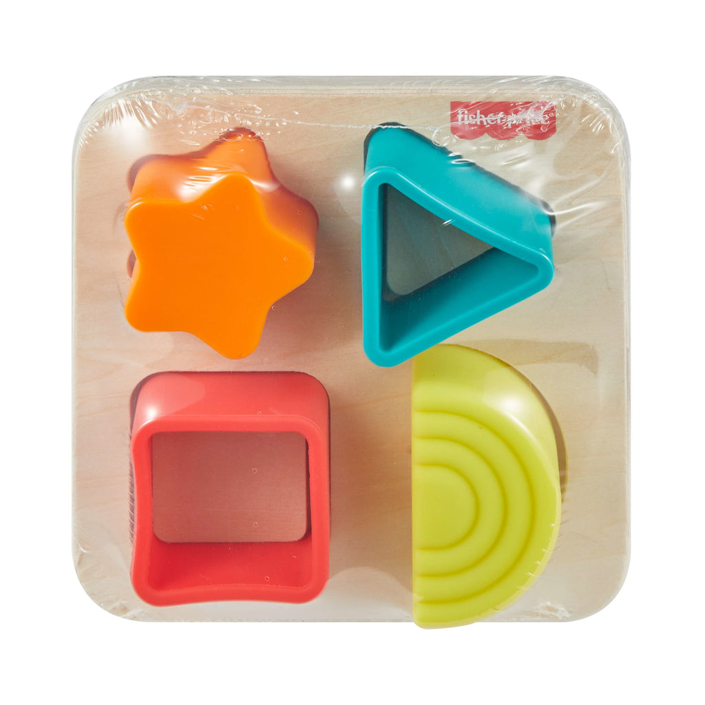 Fisher-Price Casse-Tête en Silicone et Bois