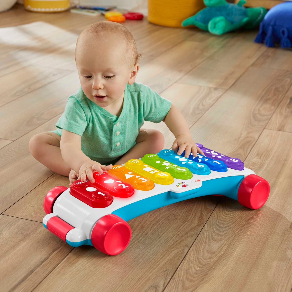 Fisher-Price Xylophone Lumineux Géant Version Anglaise et Française