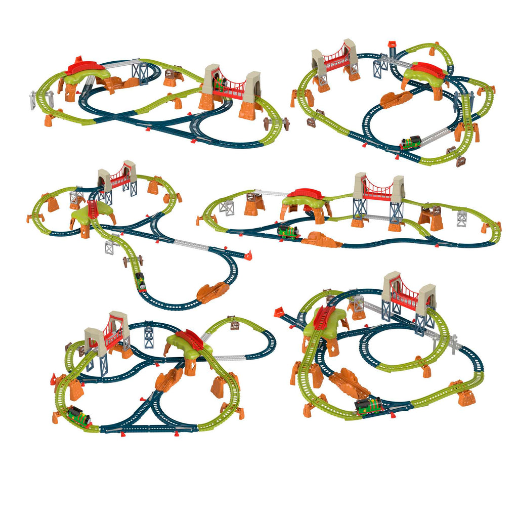 Thomas & Friends Pista de Juguete Percy 6 en 1