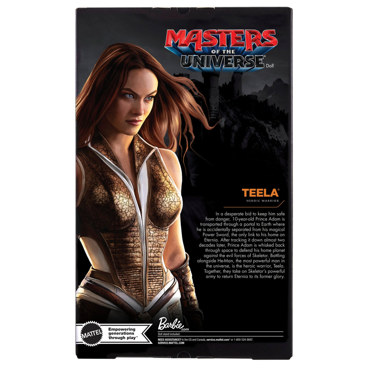 Barbie Masters Of The Universe Teela Doll