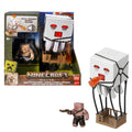 Minecraft – Coffret Figurines Artic. – Ghast Attaque de Boules de Feu