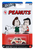 Hot Wheels Collector Veículo de Brinquedo 60s Fiat 500D Snoopy