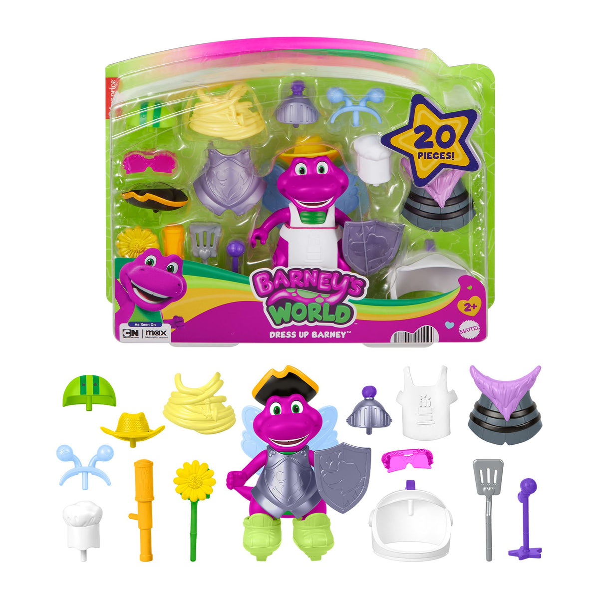 Barney Figura de Juguete Para Disfrazar