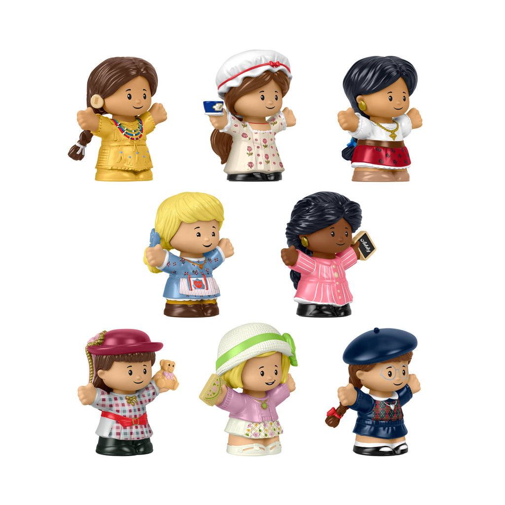 Little People Collector American Girl 40th Anniversary Special Edition Set For Fans, 8 Figures 