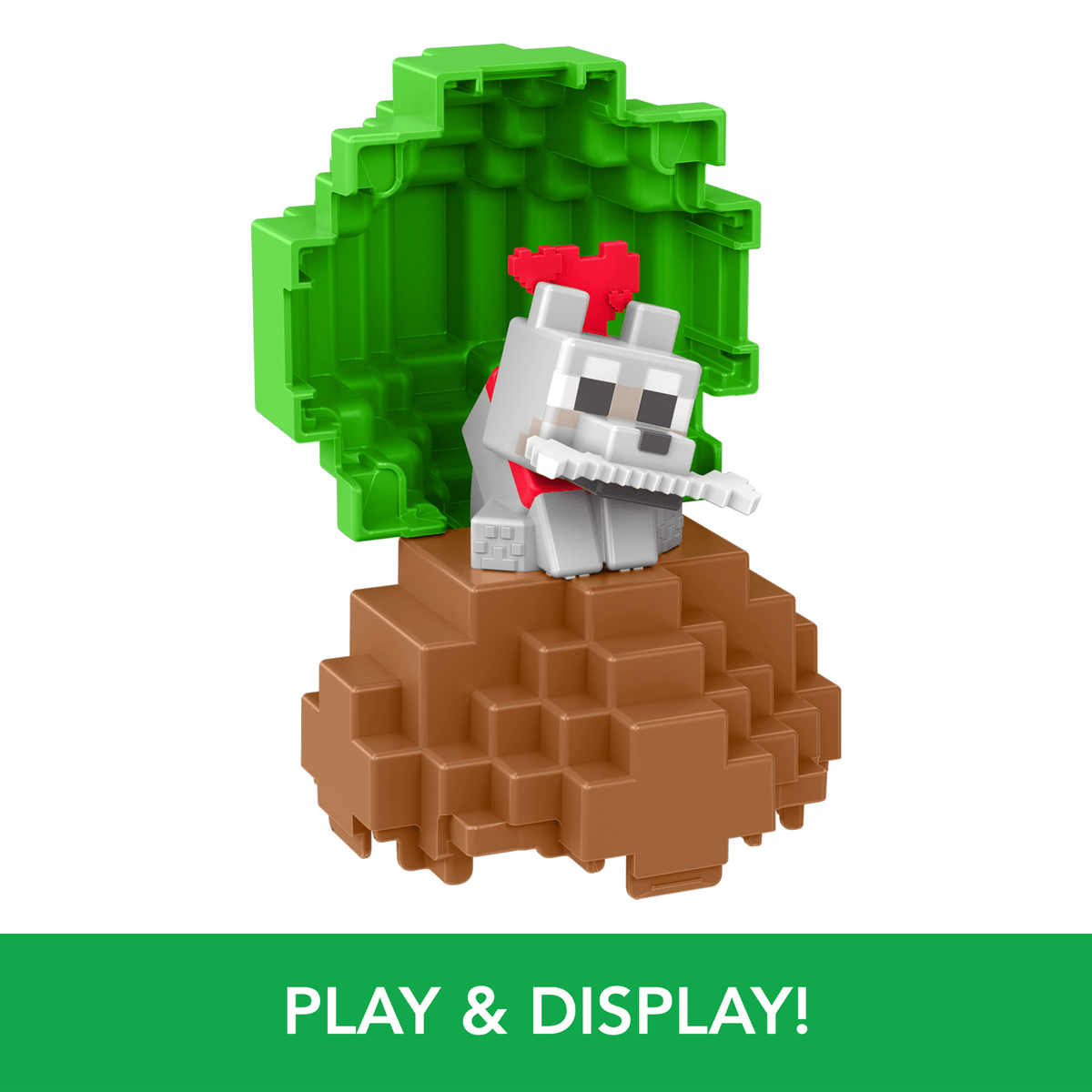 Minecraft Mini Mode Spawn Egg Figures With Surprise Reveal & Biome Theme (Characters May Vary)