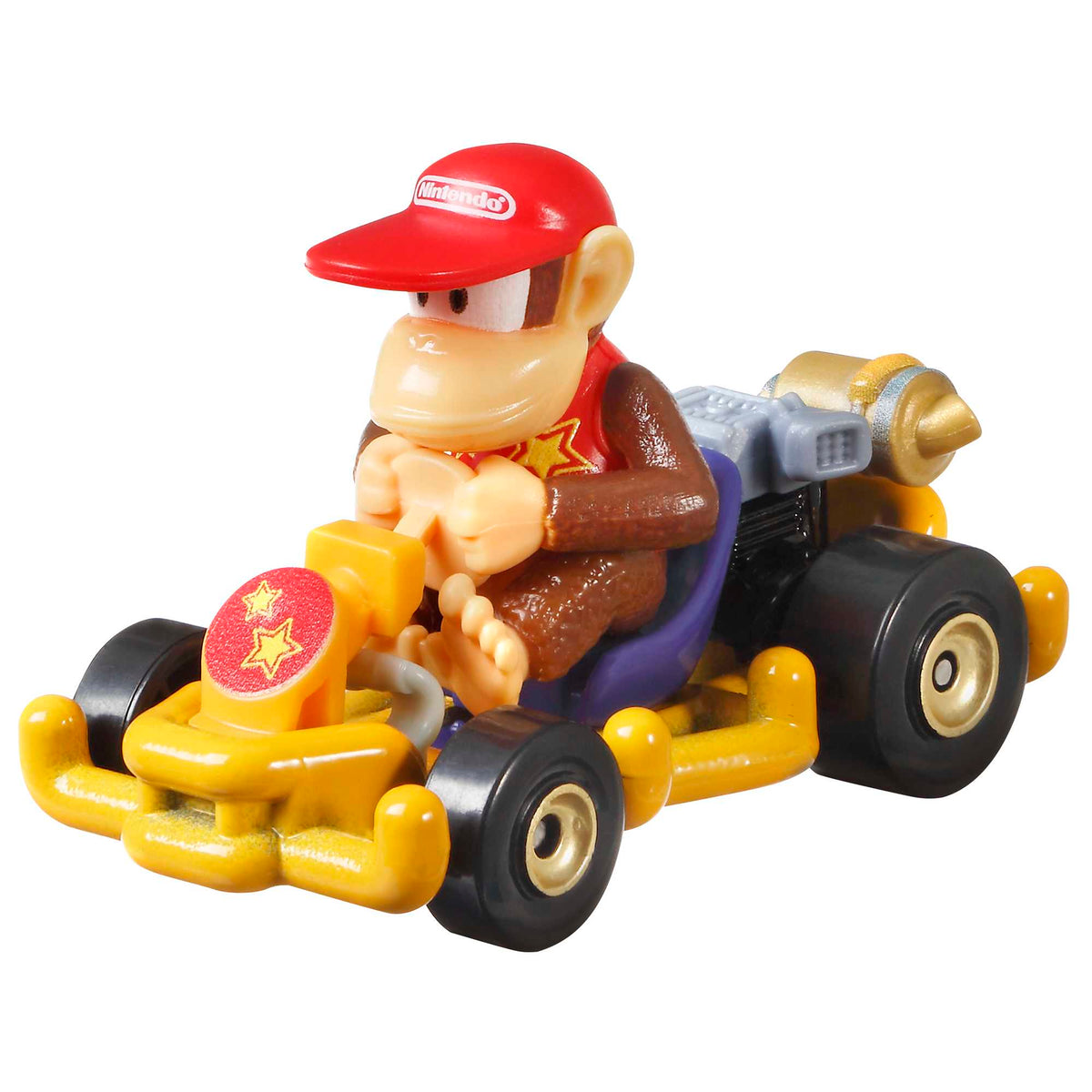 Hot Wheels Mario Kart Vehículo de Juguete Diddy Kong Pipe Frame