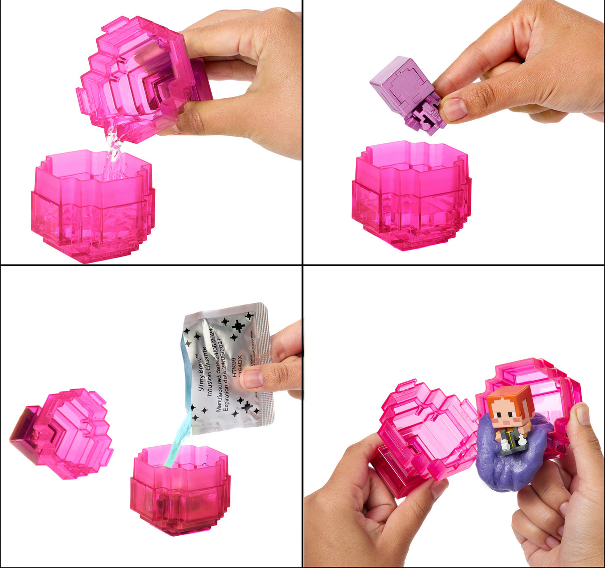 Minecraft Vanilla Figura de Brinquedo Mini Mining