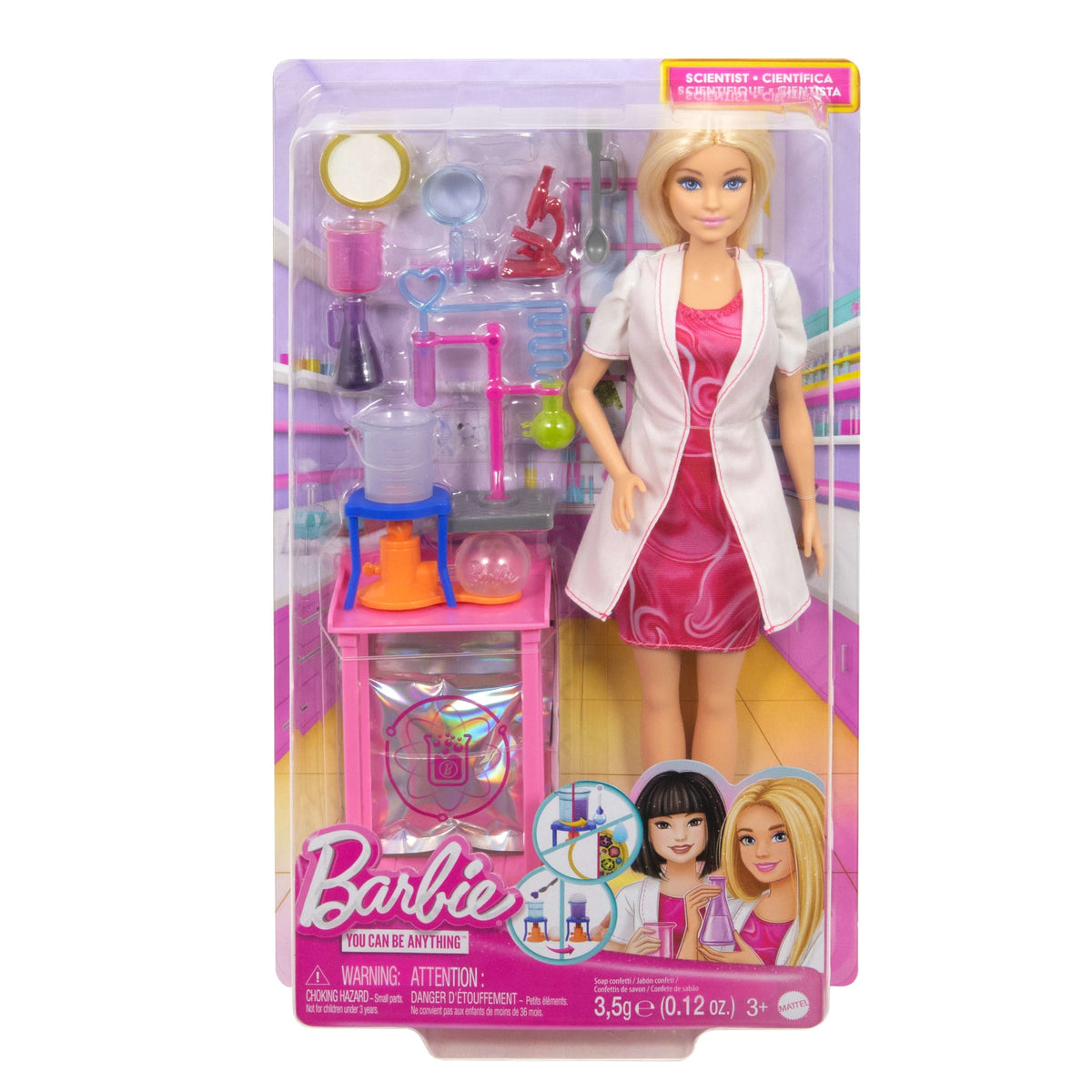 Barbie Profesiones Set de Juego Científica
