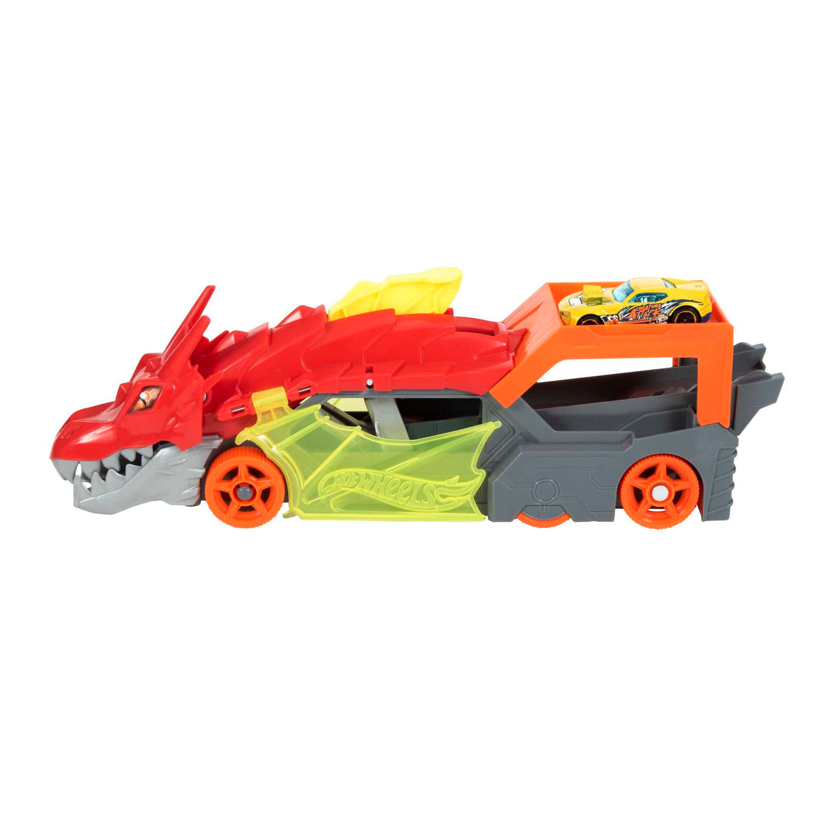 Hot Wheels Transporteur Dragon 2-en-1