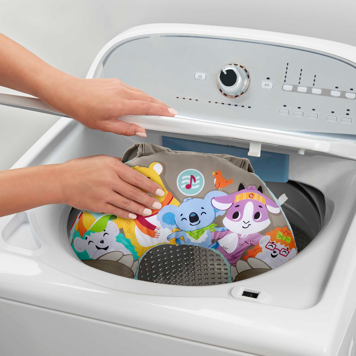 Fisher-Price Baby Juguete para Bebés Cojín de Actividades Oso Perezoso