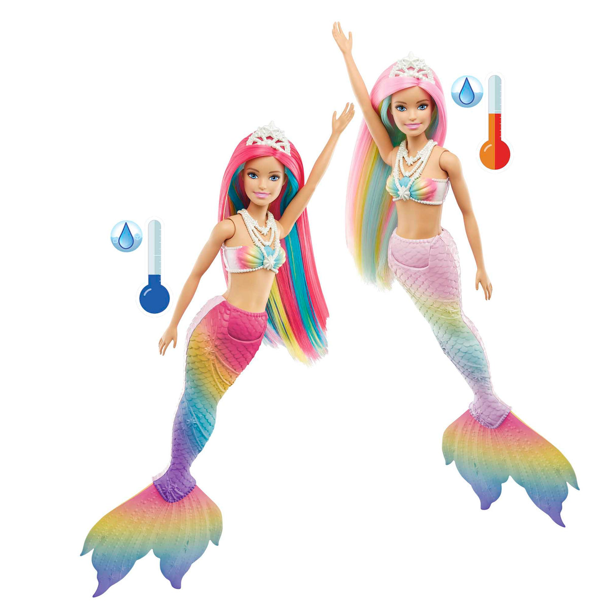 Barbie Sirène Magique Arc-en-Ciel