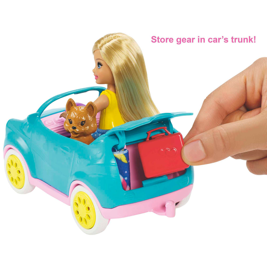 Barbie Toys, Camper Playset With Chelsea Doll, Toy Car And Accessories