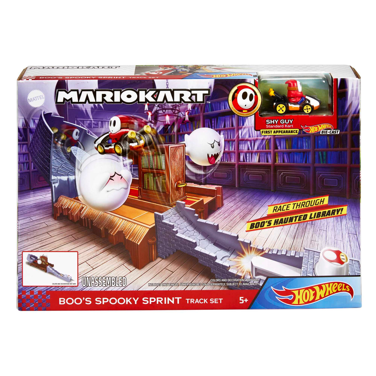 Hot Wheels Mario Kart Pista de Brinquedo Conjunto Nemesis