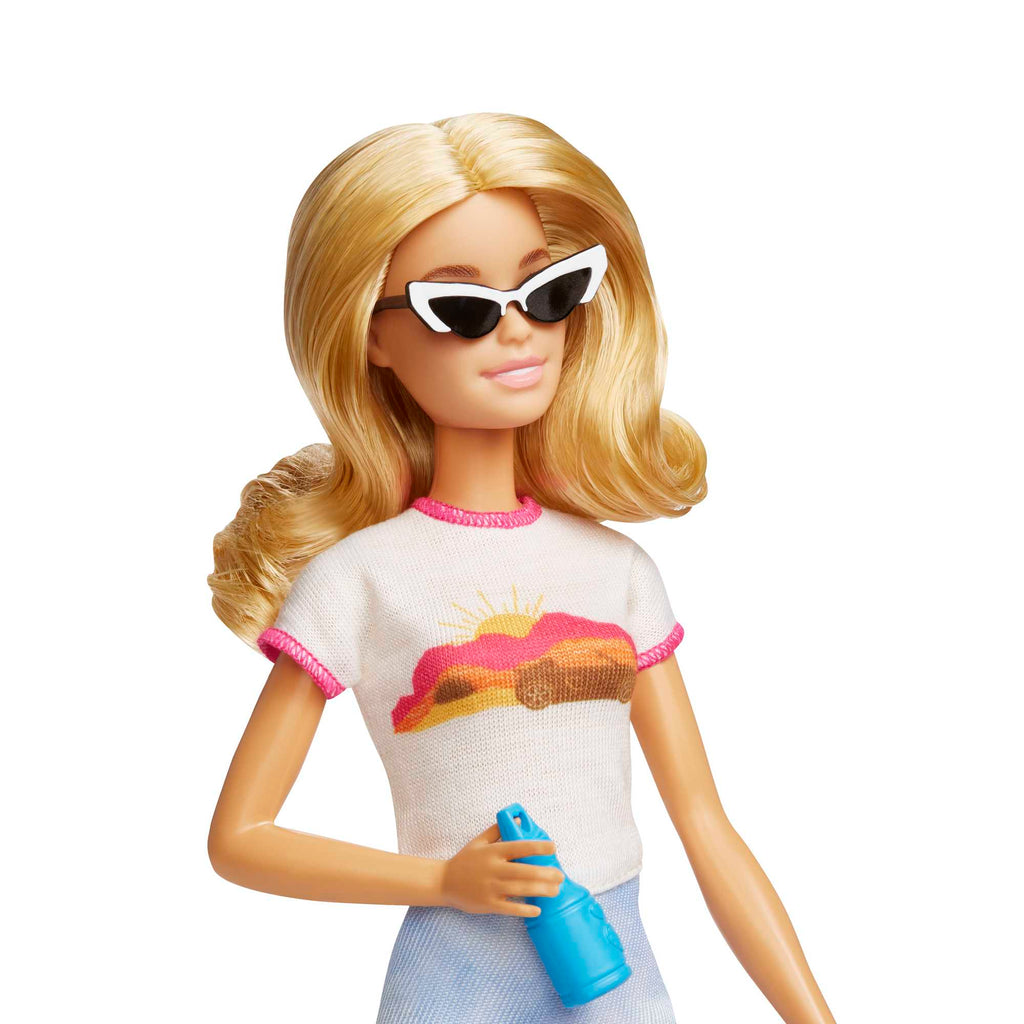 Barbie Doll And Accessories, Travel Set With Puppy