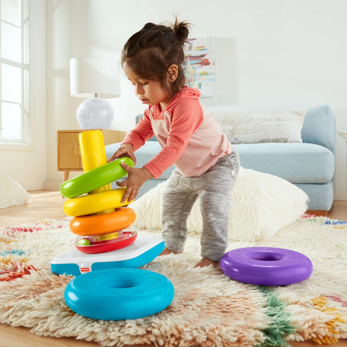 Fisher-Price Pyramide Arc-en-Ciel Géante