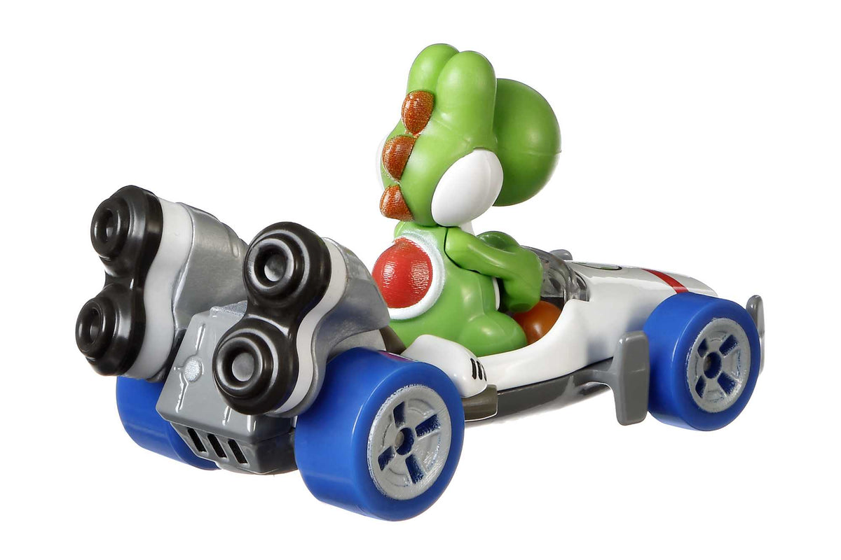 Hot Wheels Mario Kart Vehículo de Juguete Yoshi