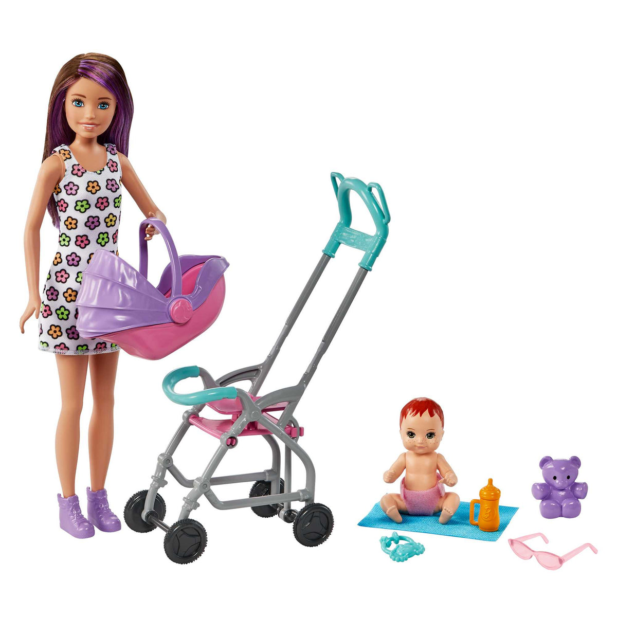 Barbie Babysitters Inc. Skipper Poupées et Coffret de Jeu