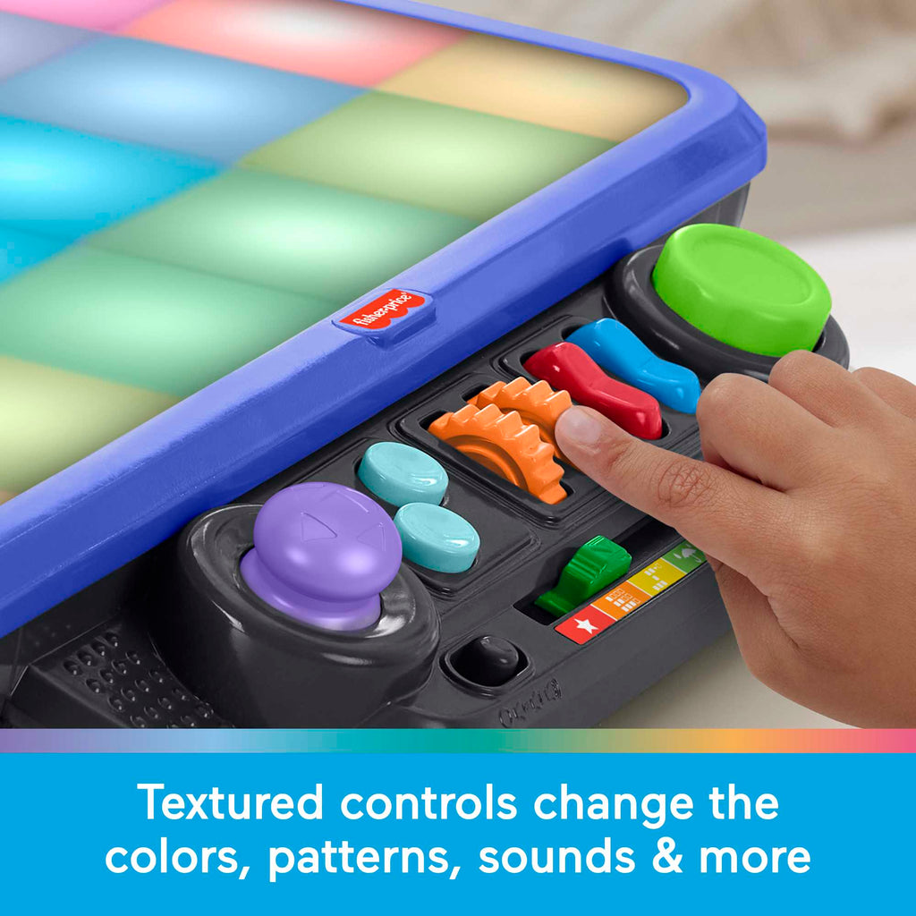 Fisher-Price Sensory Bright Light Station, Electronic Learning Activity Table For Preschool Kids