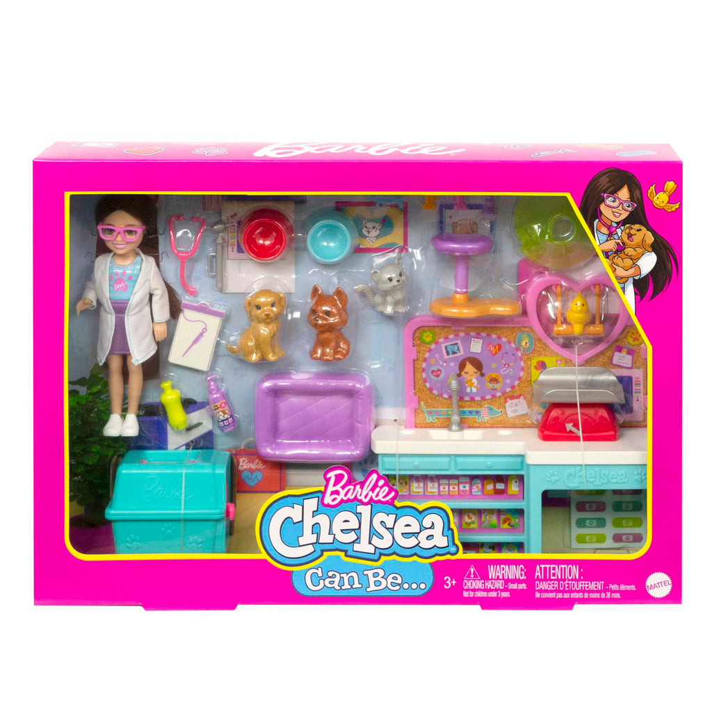 Barbie Chelsea Doll And Playset