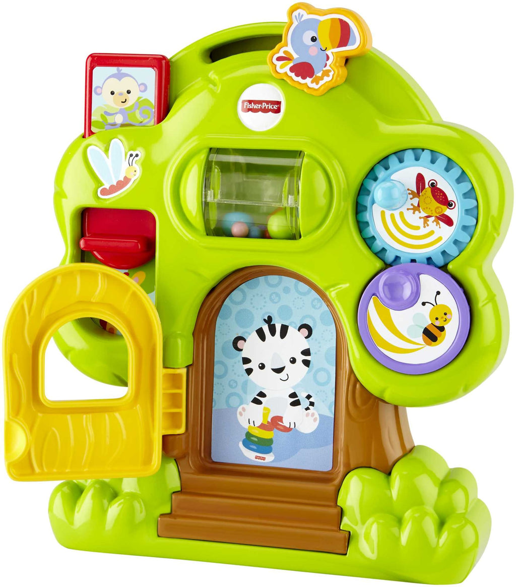 Fisher-Price Juguete para Bebés Casa de Árbol Actividades de Animales