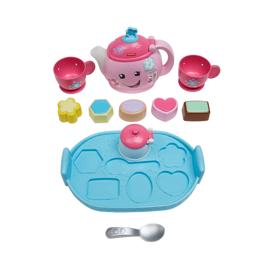 Fisher-Price Laugh & Learn Sweet Manners Tea Set Interactive Toddler Toy