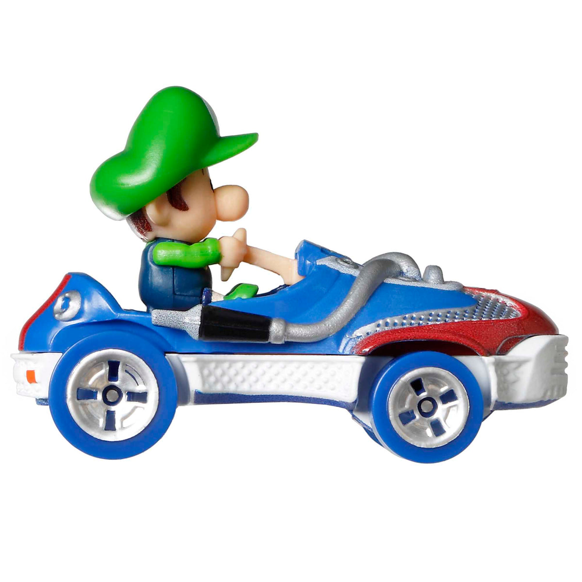 Hot Wheels Mario Kart Veículo de Brinquedo Baby Luigi Sneeker