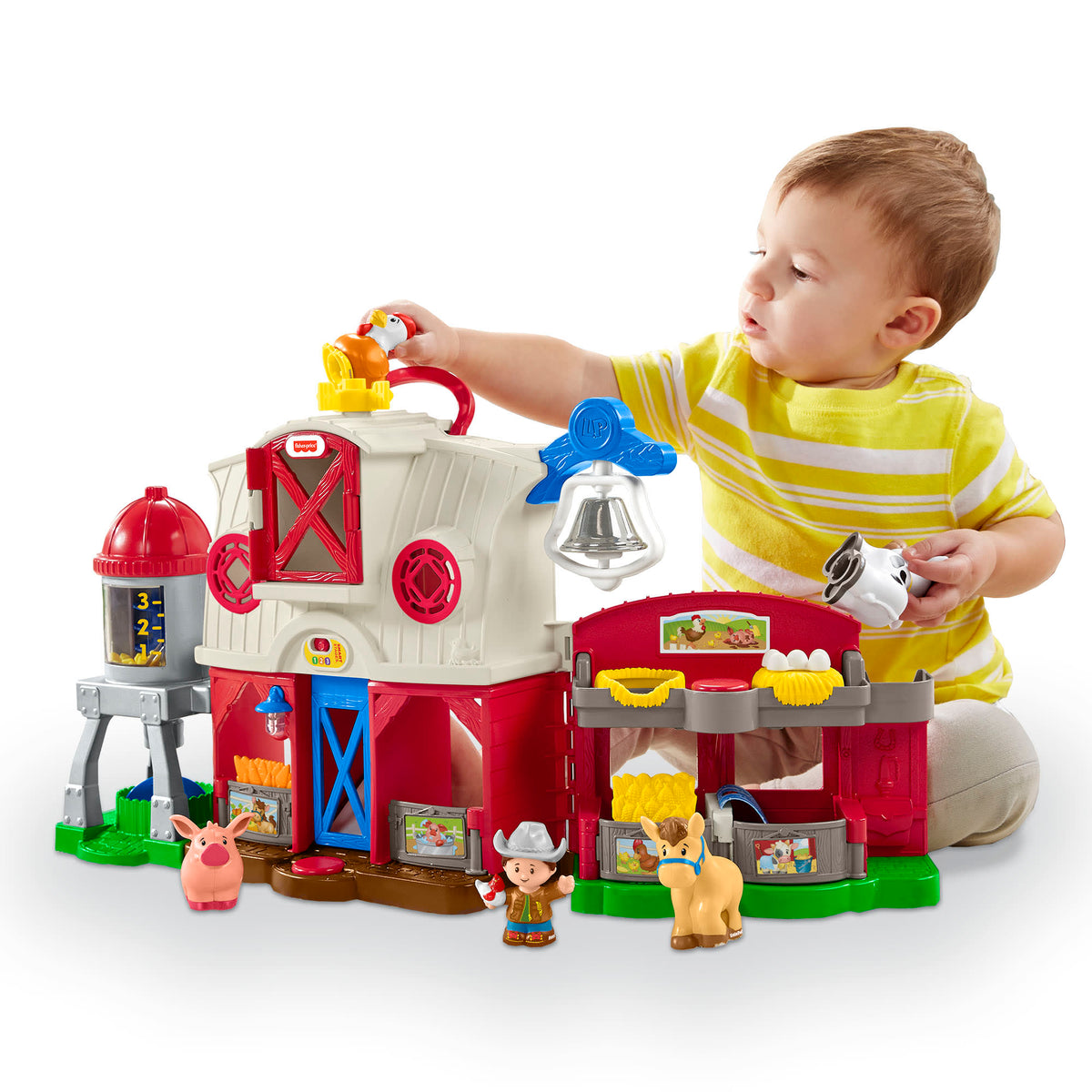 Fisher-Price Little People Caring For Animals Farm - English & French Version